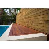 madeira para deck de jardins valores Vila Buarque